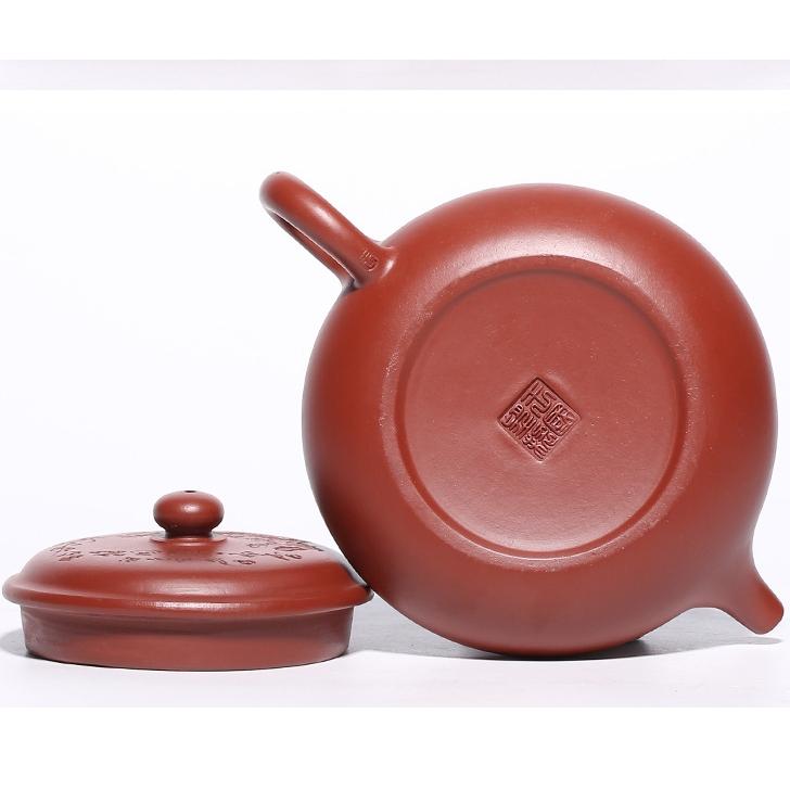 中国宜興紫砂煎茶道具朱泥茶壷手作急 須茶器唐物 紫砂壷 宜興紫砂 朱泥 本物 中國 急須 煎茶道具 中国古美術 茶壷 煎茶