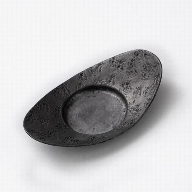 錫製 茶托 茶器 茶道具 煎茶道具 元寶 5客 : SHOPカラフル - 通販