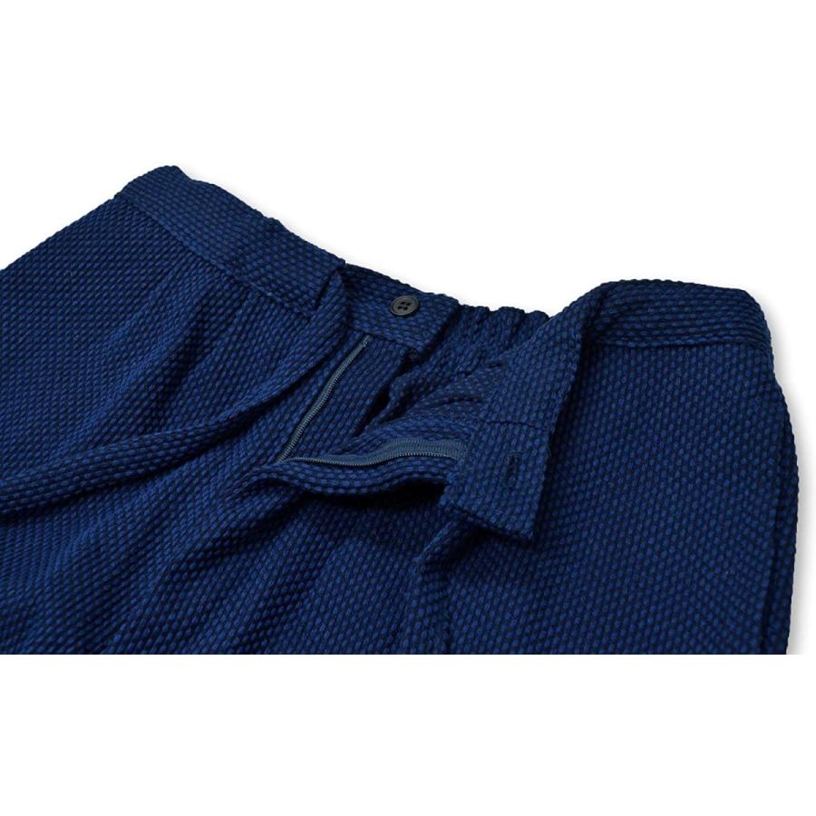 太刺子作務衣 日本製 (M， 濃紺) 和粋庵特製巾着付き 日本製 M， 濃紺 和粋庵特製巾着付き