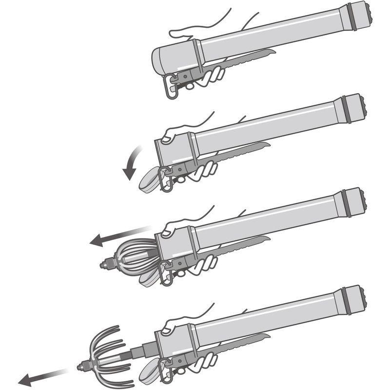 第一精工 ギャフ オートキングギャフCS300 ガンメタ イカ 青物 エギング 釣り ギャフ オートキングギャフCS300 ガンメタ イカ 青物 エギング 釣り