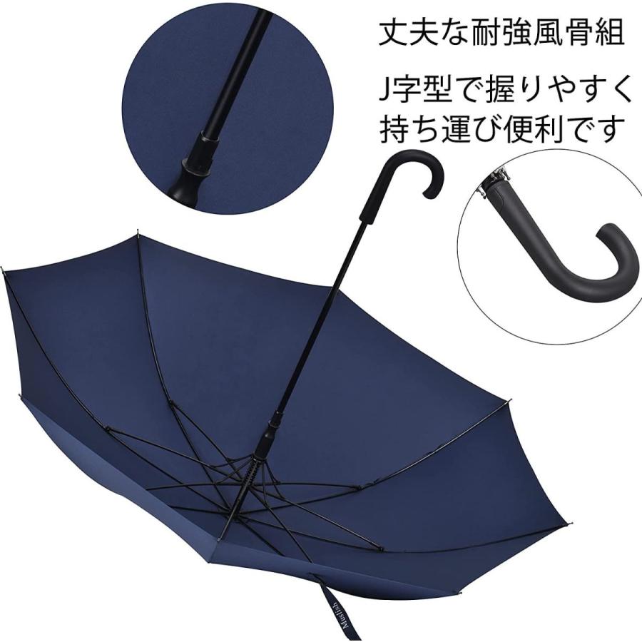最大64 Offクーポン Anntrue 傘 メンズ 長傘 ワンタッチ開け 紳士傘 大きな 改良耐風構造 撥水耐風 軽量 丈夫 大型 自動開けステッキ傘 梅雨対策 台 Dprd Jatimprov Go Id