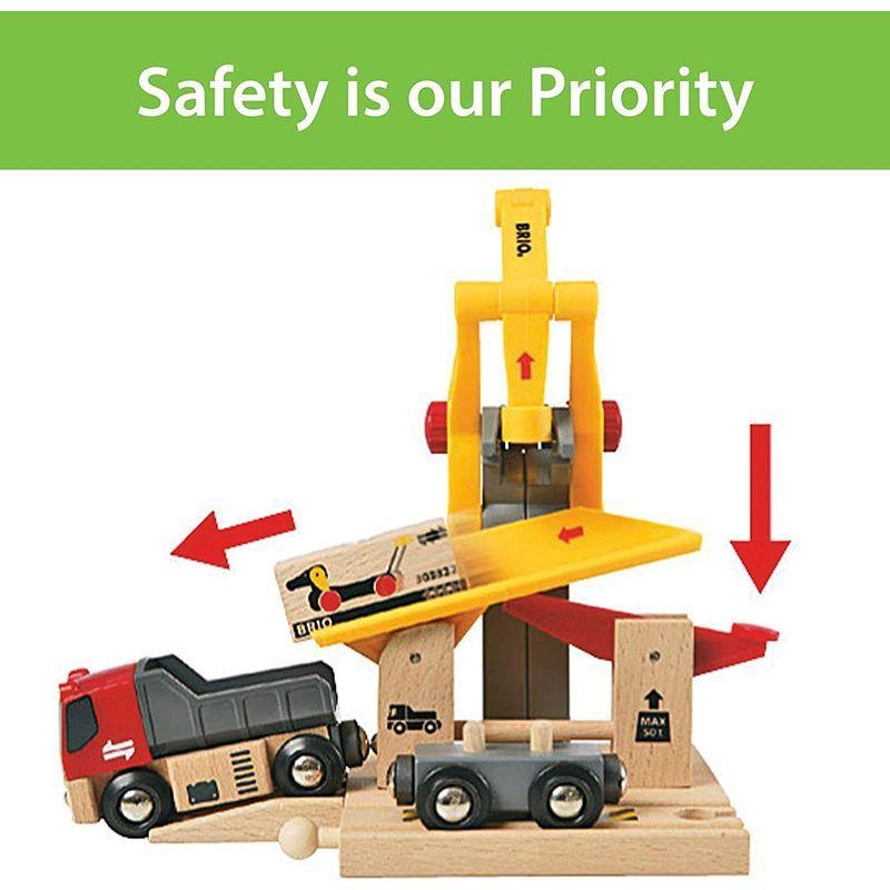 BRIO ( ブリオ ) WORLD カーゴレールデラックスセット 全54ピース 対象年齢 3歳~ ( 電動車両 電車 おもちゃ 木製 WORLD BRIO ブリオ カーゴレールデラックスセット 全54ピース 対象年齢 3歳 電動車両 電車 おもちゃ 木製