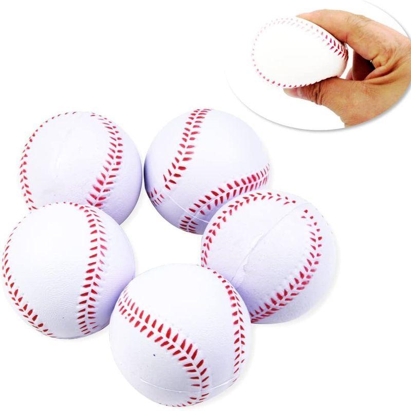 着後レビューで 送料無料 野球 ボール やわらか 練習用 子供用 キャッチボール 親子 ケガ防止 安心 軟式 ソフト 5球セット 