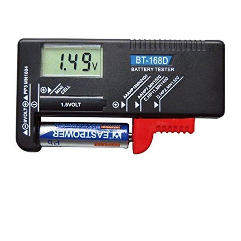 新品同様 デジタルバッテリー テスター 電池チェッカー 電池の残量チェック 乾電池残量測定器