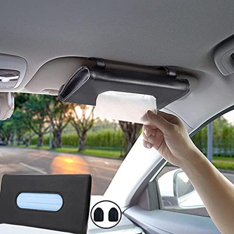 Seametal 車用 ティッシュケース 黒 Pu材質 車 ティッシュカバー サンバイザー ティッシュボックス 取付簡単 ティッシュポンピン Colorful Cherry 通販 Yahoo ショッピング