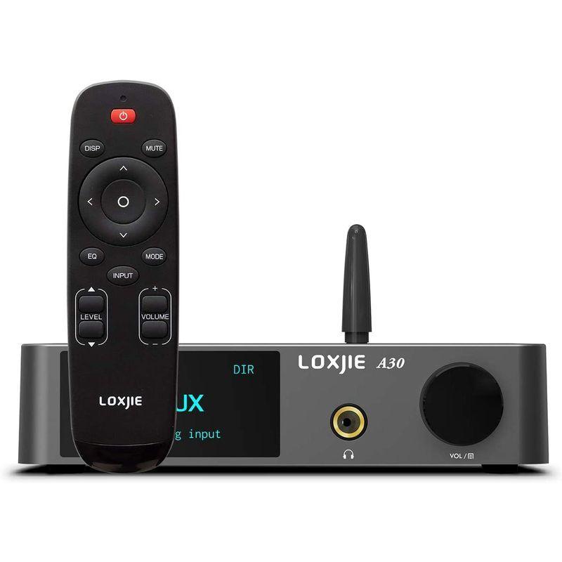 LOXJIE A30 パワーアンプ HI-FI ステレオ デジタルアンプ DAC ヘッドホンアンプ 一体「MA12070」アンプIC搭載/E MA12070 A30 パワーアンプ HI FI ステレオ デジタルアンプ DAC ヘッドホンアンプ 一体 アンプIC搭載/E