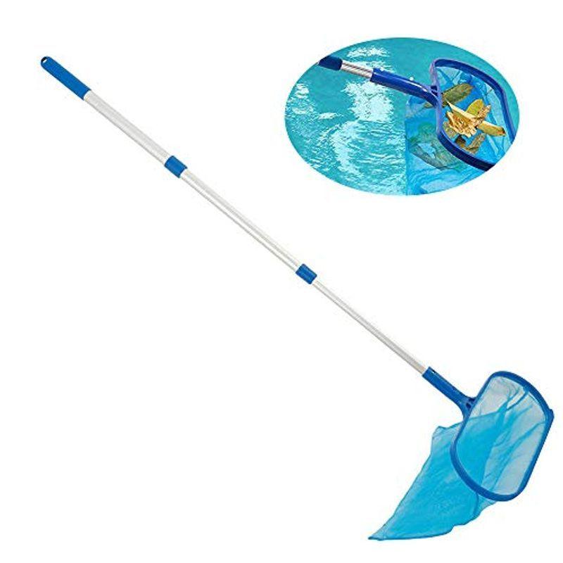 Seabeatla 掃除ネット スイミングプールスキマー 激安セール 落ち葉 ゴミ 掃除 清掃 落ち葉すくいネット プール用 漁網 池 網 掃除用