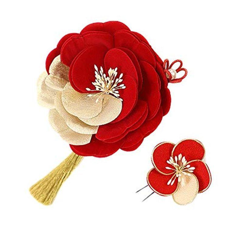 髪飾り 成人式 花 振袖 前撮り 袴 2点セット 赤 ベージュ 金 ち 髪型 ヘアスタイル ヘアアレンジ ドライフラワー No 12 000 Px4zuxldfv Manglarmagazine Com Mx