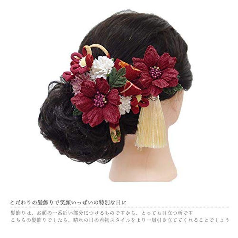 最高 ヘアスタイル 髪型 かんざし 浴衣 大人 臙脂 ２点セット 袴 振袖 花 成人式 髪飾り ヘアアレンジ No 9 31 ドライフラワー その他和装小物 Michiganestateplanning Com