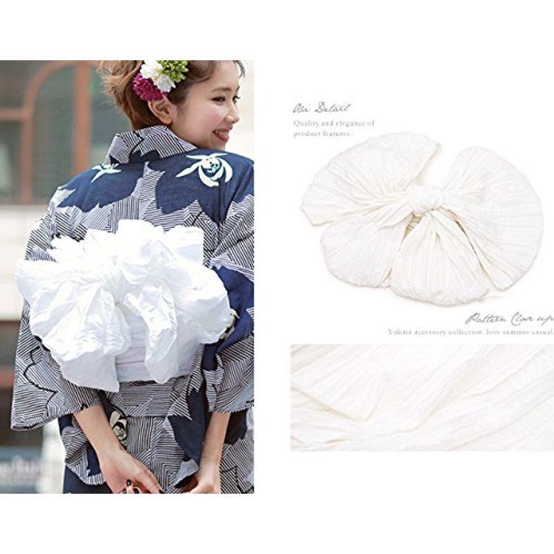 (ソウビエン) 浴衣セット レディース レトロ bonheur saisons ボヌールセゾン 紺 ネイビー 白 花柄 綿 縞 ストライプ ソウビエン 浴衣セット レディース レトロ bonheur saisons ボヌールセゾン ネイビー 花柄 ストライプ