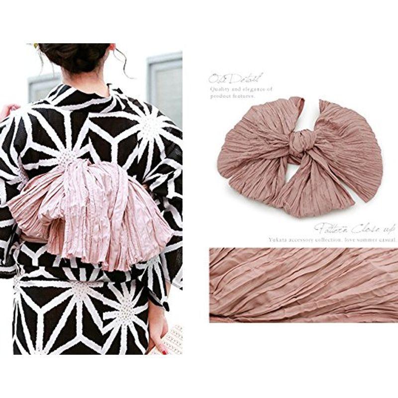 (ソウビエン) 浴衣セット レディース レトロ bonheur saisons 黒 ブラック 白 ホワイト ピンクベージュ ラメ 麻の葉文 ソウビエン 浴衣セット レディース レトロ bonheur saisons ブラック ホワイト ピンクベージュ ラメ 麻の葉文