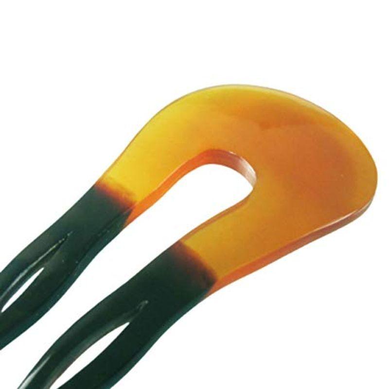 早い者勝ち訳あり！ 本べっ甲 かんざしバチ型 飴色の本鼈甲 しっかりと厚みのある 最高級 ヘア アクセサリー フォーマルな髪型に 【YWU1623262621】(56936円)