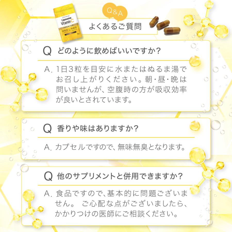 2袋セット】リポソーム ビタミンC サプリ 1000mg 持続型 タイム 