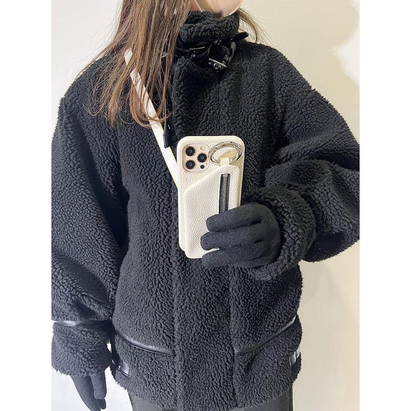 ajew(エジュー) スマホケース cadenas zipphone case shoulder (iPhone13pro, white)｜colorful-market｜03