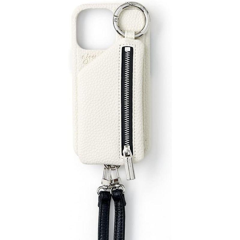 ajew(エジュー) スマホケース cadenas zipphone case shoulder (iPhone13pro, white)｜colorful-market｜05