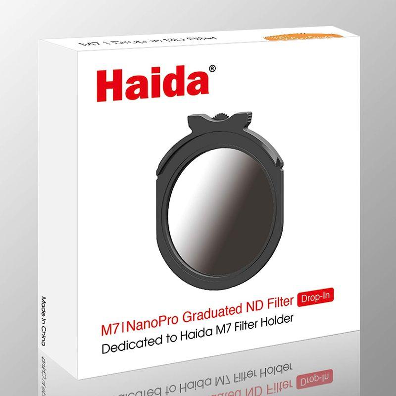 安い販売品 ハクバ HAIDA(ハイダ)M7 ドロップイン ナノコーティング グラデーション ND1.2 (16×)フィルター 697228855130