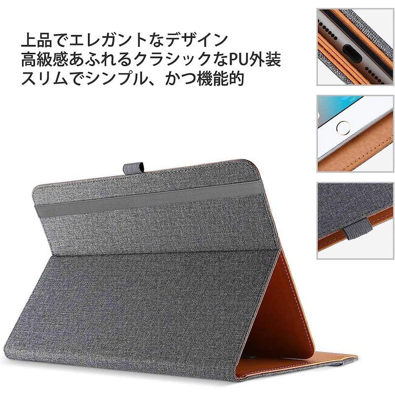 ProCase ユニバーサルケース 9?10インチ タブレット スタンド フォリオ ケース 保護カバー 9インチ 10.1インチ タッチスク｜colorful-market｜04