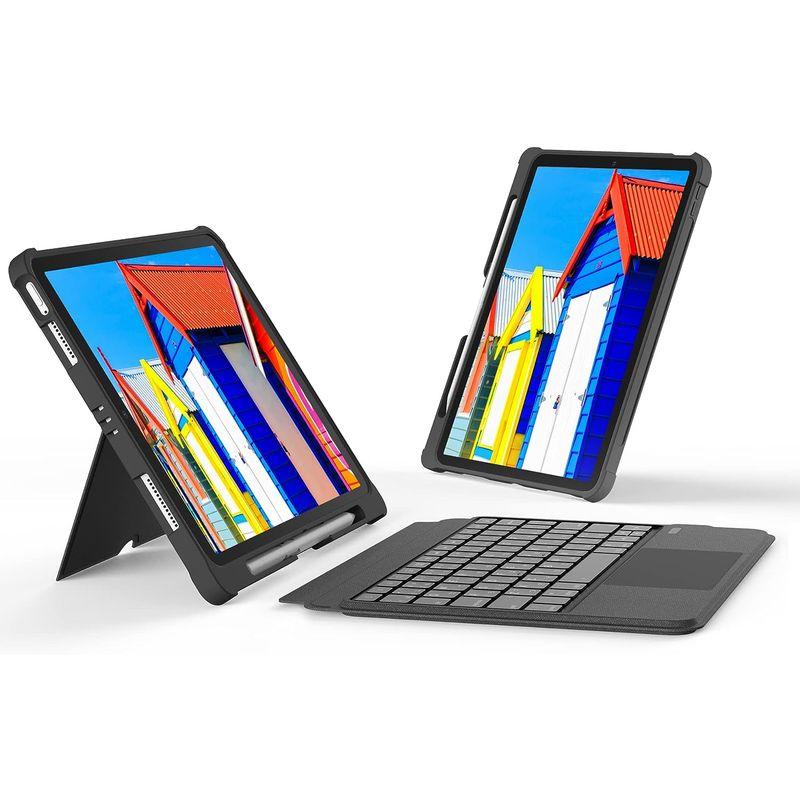 Omikamo 高級版ipad air Bluetooth キーボード ケース 第5/4世代 Omikamo 高級版ipad air Bluetooth キーボード ケース 第5/4世代