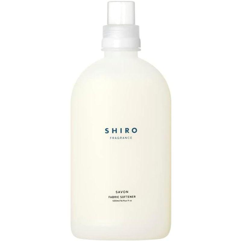 SHIRO サボン ファブリックソフナー 500mL (リニューアル) 柔軟剤｜colorful-market｜07