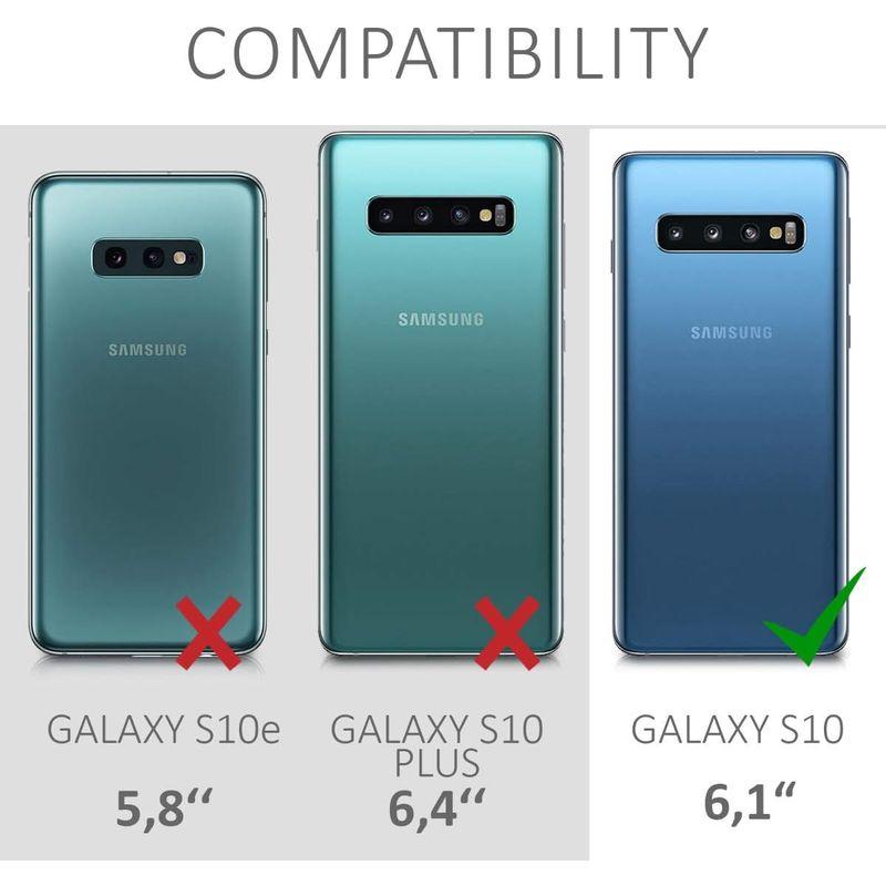 kwmobile 対応: Samsung Galaxy S10 ケース - TPU クリア シリコン スマホケース 落下防止- かわいい デ｜colorful-market｜04