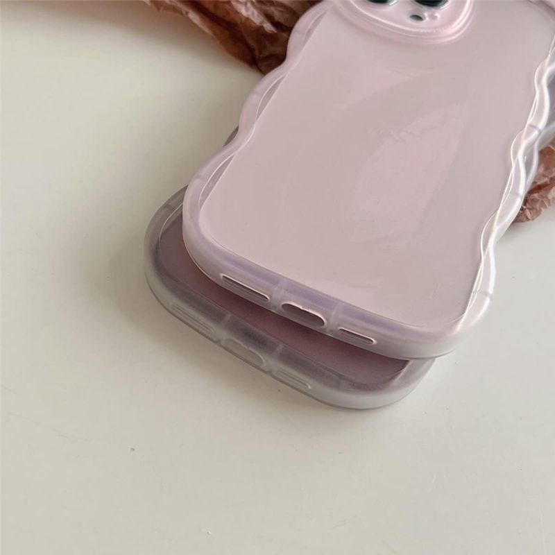 iphone12 ケース 韓国 可愛い 猫耳 白い 透明 シンプル ソフトシェル 薄型 スマホケース スマホカバー あいふぉん12 ケース｜colorful-market｜07