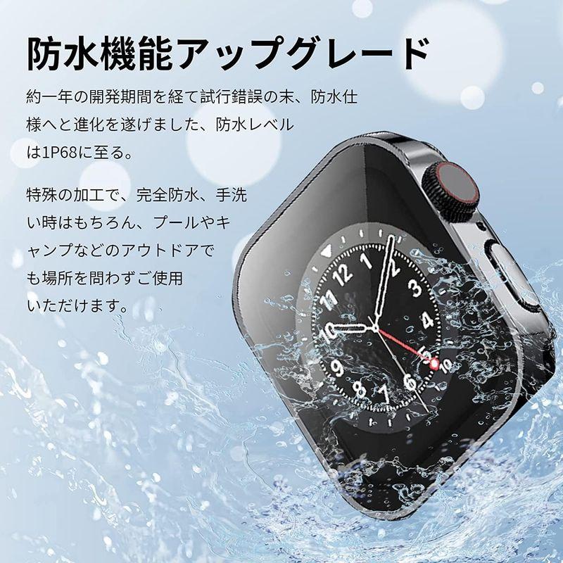 ANYOI Apple Watch 用ケース 40mm 防水ケース 3D直角エッジデザイン Apple Watch アップルウォッチ 防水用｜colorful-market｜04