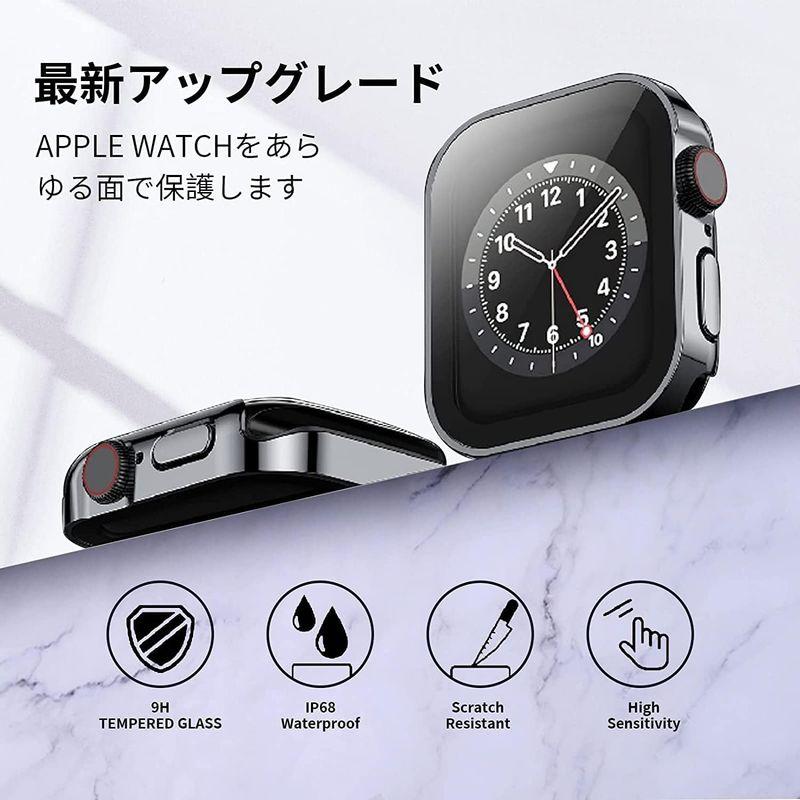 ANYOI Apple Watch 用ケース 40mm 防水ケース 3D直角エッジデザイン Apple Watch アップルウォッチ 防水用｜colorful-market｜08