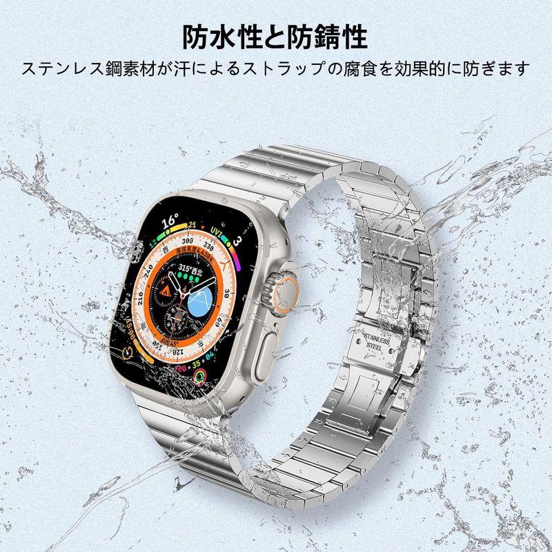 LanQii バンド Apple Watch Series 8/7/6/5/4/3/2/1/SE/SE 2/Ultra 対応 （42mm 4｜colorful-market｜09