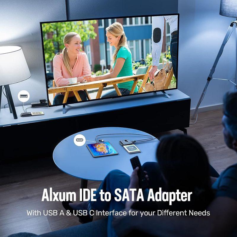 Alxum SATA IDE 変換アダプタ 両方対応 IDE USB変換ケーブル 2.5/3.5インチHDD SSD 光学ドライブに対応 ハ｜colorful-market｜08