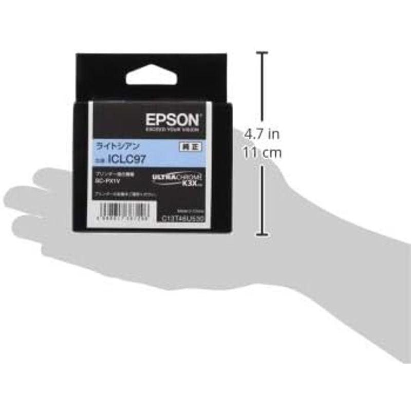 エプソン EPSON 純正インクカートリッジ ICLC97 ライトシアン｜colorful-market｜02