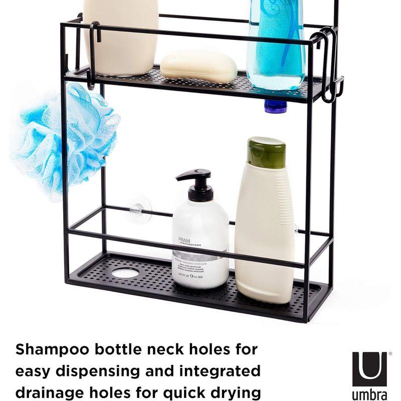 umbra シャワーラック CUBIKO SHOWER CADDY(キュービコ シャワーキャディー) ブラック｜colorful-market｜09