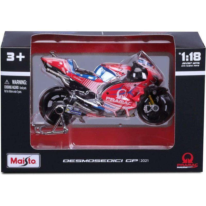 マイスト 1/18 ドゥカティ プラマック レーシング ドゥカティ デスモセディチGP #5 ヨハン・ザルコ 2021年 MotoGP Ma｜colorful-market｜02