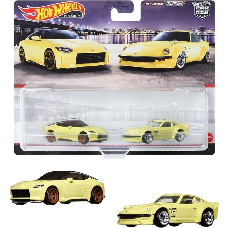 ホットウィール(Hot Wheels) プレミアム 2パック 日産 Z プロト/日産 フェアレディ 3才~ HFF33 イエロー ミニ｜colorful-market｜07