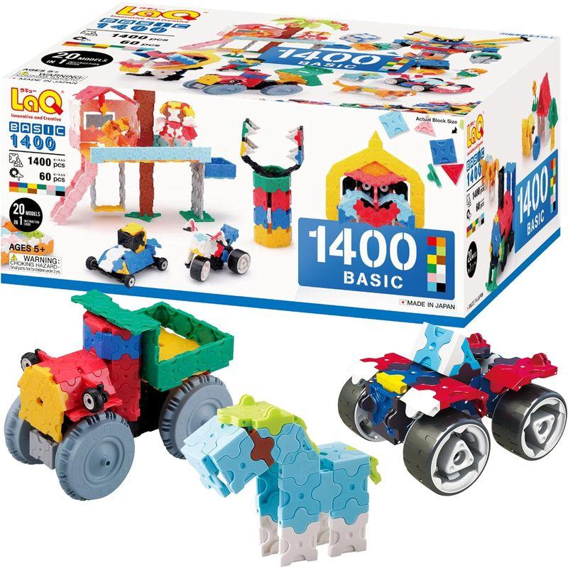 LaQ (ラキュー) ベーシック 1400 : Colorful Market HANDS LaQ (ラキュー) ベーシック 1400 : Colorful Market HANDS