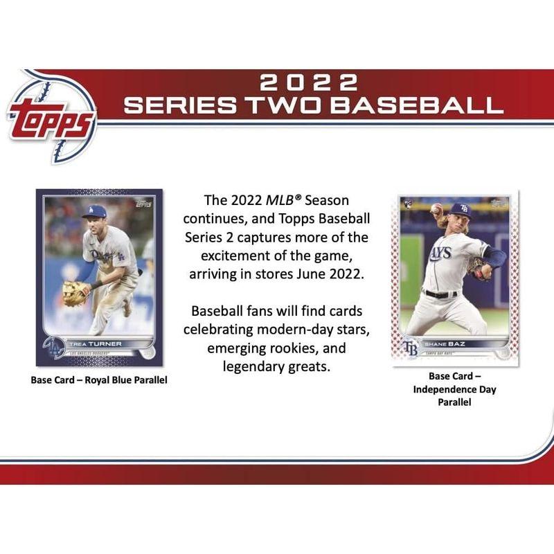 MLB 2022 Topps Series 2 Baseball Hanger Box トップス MLB 2022 Topps Series 2 Baseball Hanger Box トップス