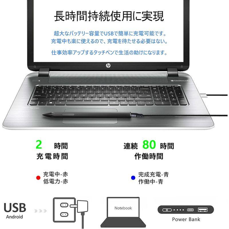 Surface用タッチペン2023最新 サーフェス用ペン4096筆圧 傾き Surface用タッチペン2023最新 サーフェス用ペン4096筆圧 傾き