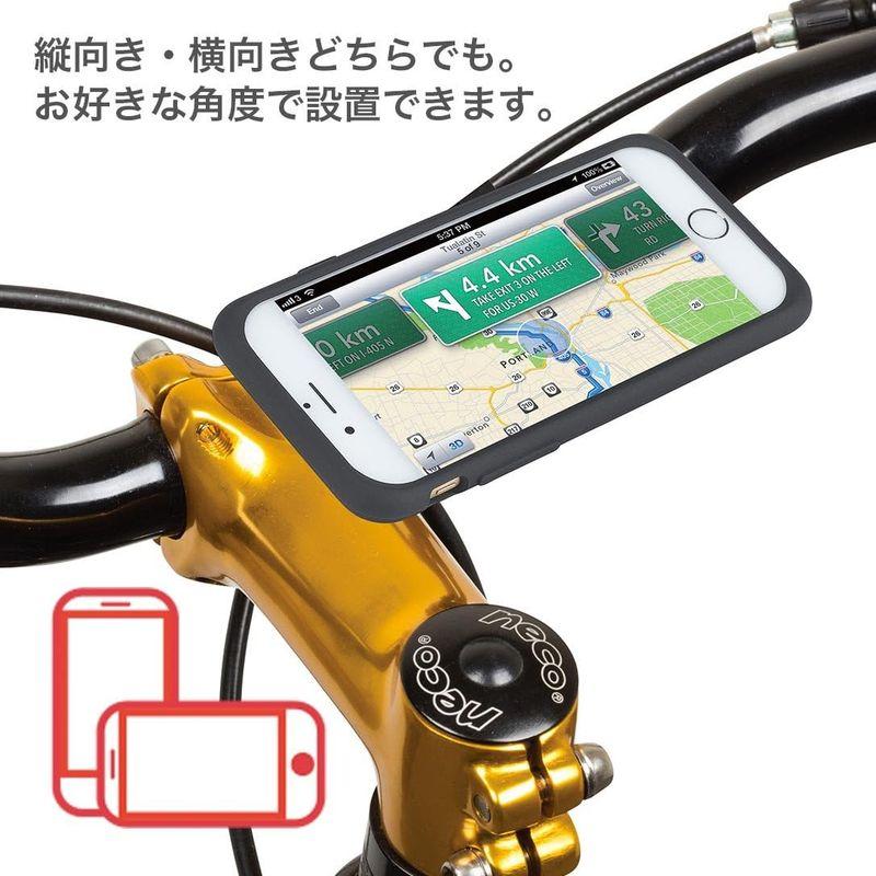 TiGRA Sport スマホホルダー MountCase (iPhone SE / 8 / 7) スマホスタンド 自転車 バイク (防水｜colorful-market｜05