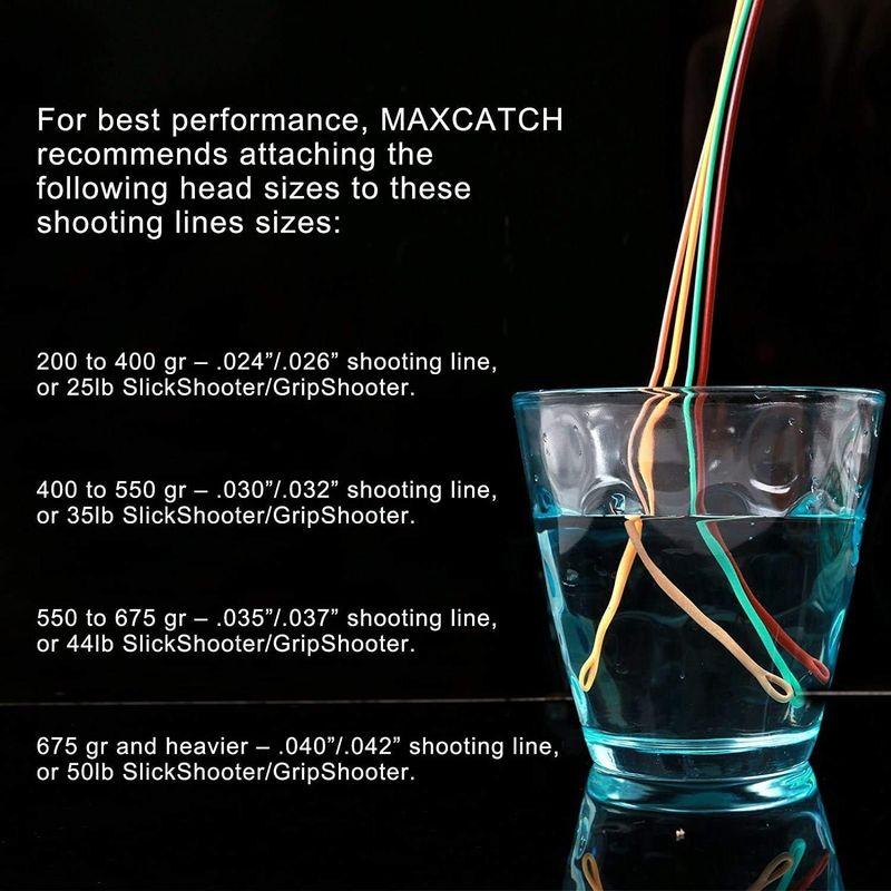 Maxcatch Skagitシューティングヘッド 250g-650 GR 17 FT-25 FT、2つの溶接ループ付 フライライン (ハニ｜colorful-market｜04