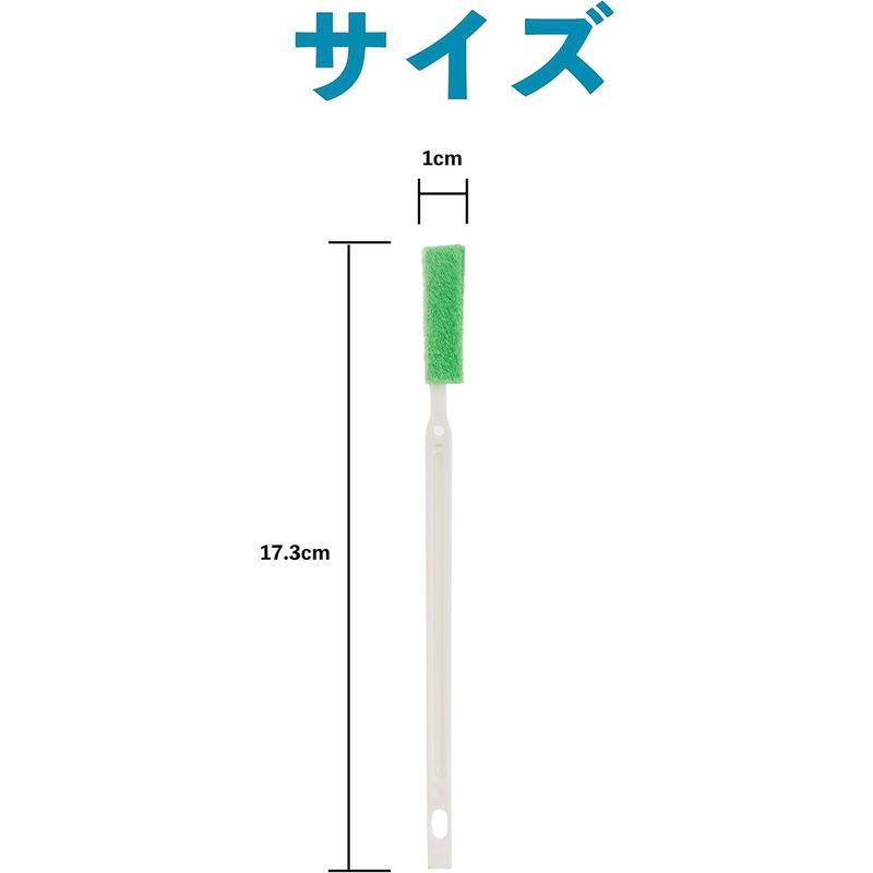 隙間ブラシ スティック キッチン エアコン 窓枠サッシ お掃除用品 スクレーパー付き (30本)｜colorful-market｜02