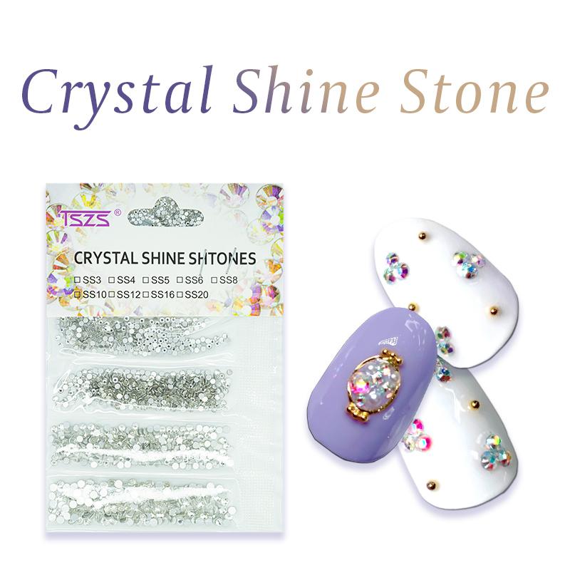 クリスタルガラスラインストーン小分け6サイズ クリスタルライン