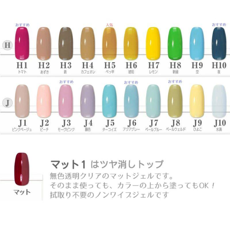 ジェルネイルキット 超簡単ワンステップジェルとハイパワーLEDライトの