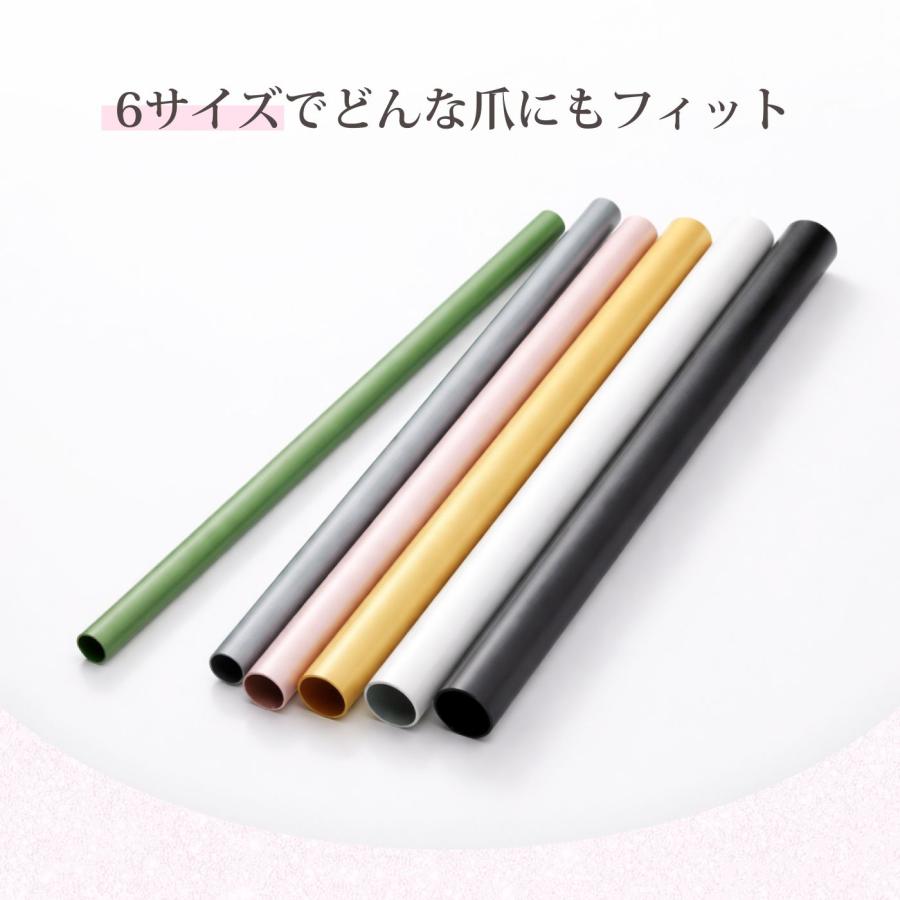 ネイル Cカーブスティック6サイズセット スカルプチャー アクリル
