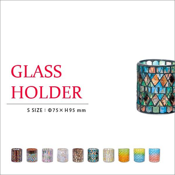 ガラスポット ステンドグラスペン立て キャンドルホルダー 花瓶キラキラ Sサイズ 輸入雑貨 カラフルショップ 通販 Yahoo ショッピング