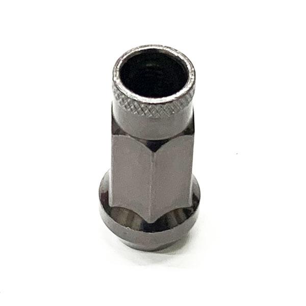 ホイールナット スチール M12 P1.25 貫通ナット 20個 ロング ロック 