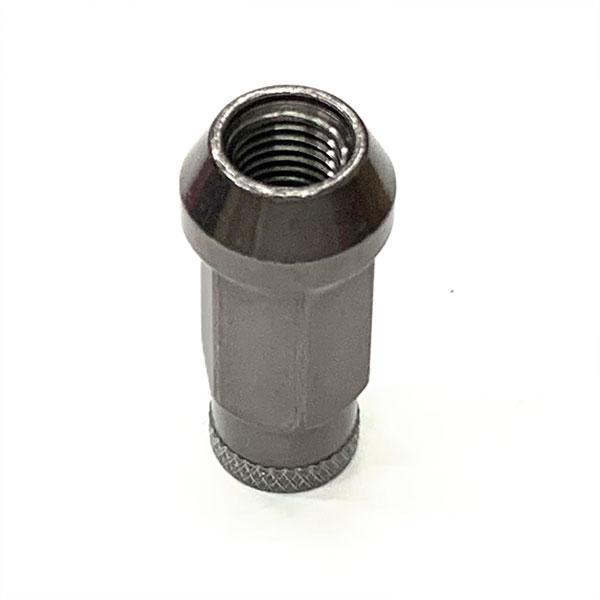 ホイールナット スチール M12 P1.25 貫通ナット 20個 ロング ロック 