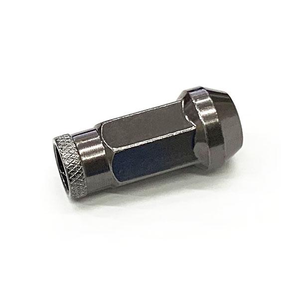 ホイールナット スチール M12 P1.25 貫通ナット 20個 ロング ロック 