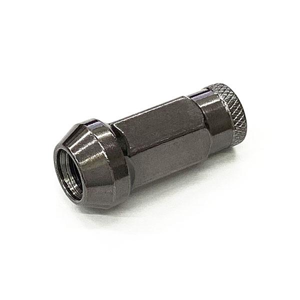 ホイールナット スチール M12 P1.25 貫通ナット 20個 ロング ロック 