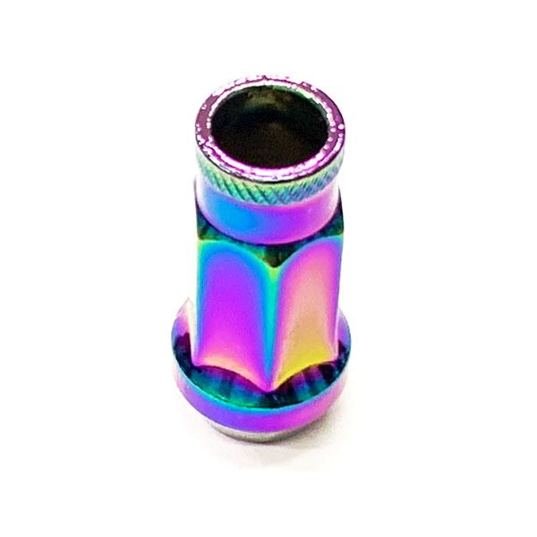 ホイールナット スチール M12 P1.5 貫通ナット 20個 ロング ロック