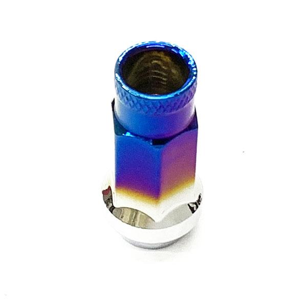 ホイールナット スチール M12 P1.5 貫通ナット 20個 ロング ロック