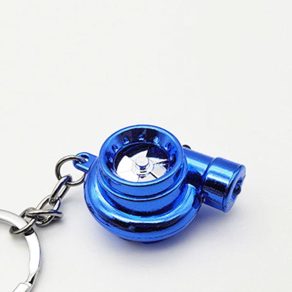 キーホルダー ターボ タービン音付き LED アクセサリー 自転車 車